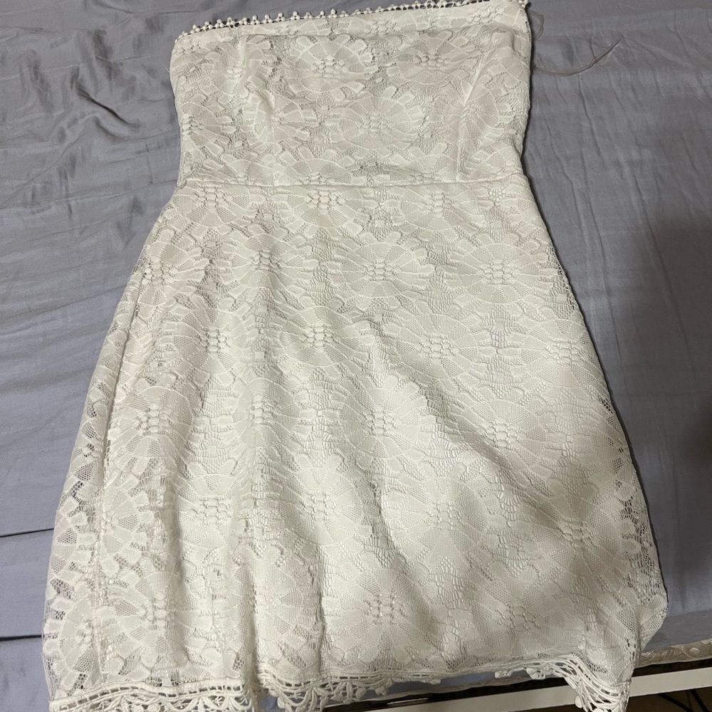 white dress